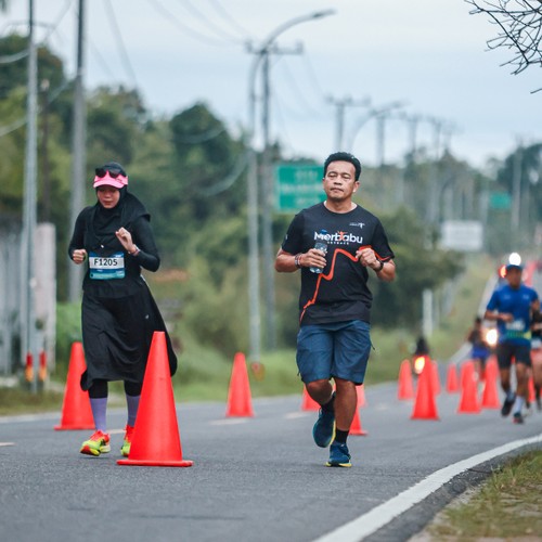 Race photo from Belitung Multisport Festival