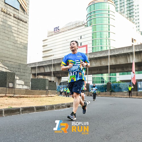 Race photo from ISOPLUS RUN 2026 - JAKARTA