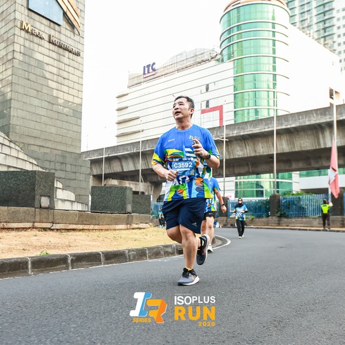 Race photo from ISOPLUS RUN 2026 - JAKARTA