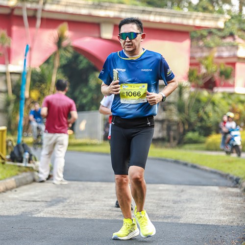 Race photo from BOGORUN 2026