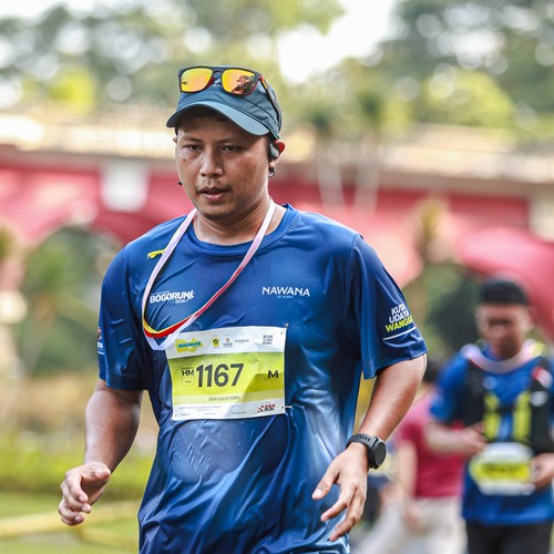 Race photo from BOGORUN 2026