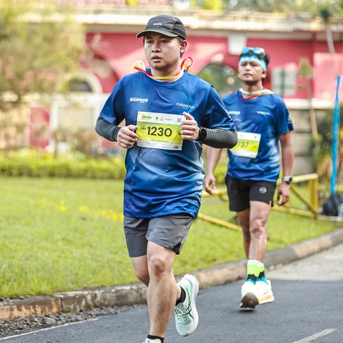 Race photo from BOGORUN 2026