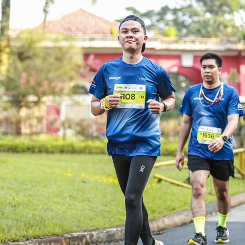 Race photo from BOGORUN 2026