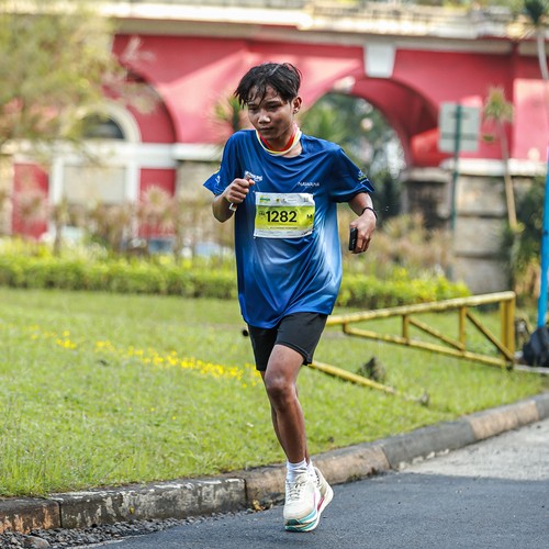 Race photo from BOGORUN 2026