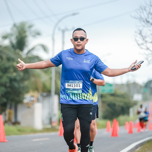 Race photo from Belitung Multisport Festival