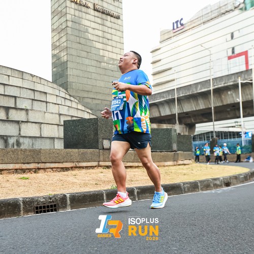 Race photo from ISOPLUS RUN 2026 - JAKARTA