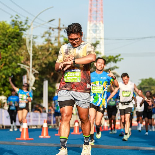 Race photo from SURABAYA ISOPLUS MARATHON 2026