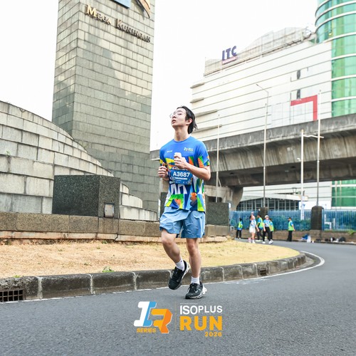 Race photo from ISOPLUS RUN 2026 - JAKARTA