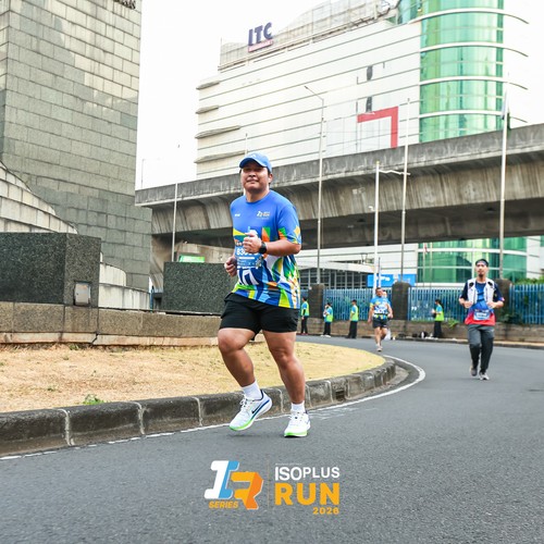 Race photo from ISOPLUS RUN 2026 - JAKARTA
