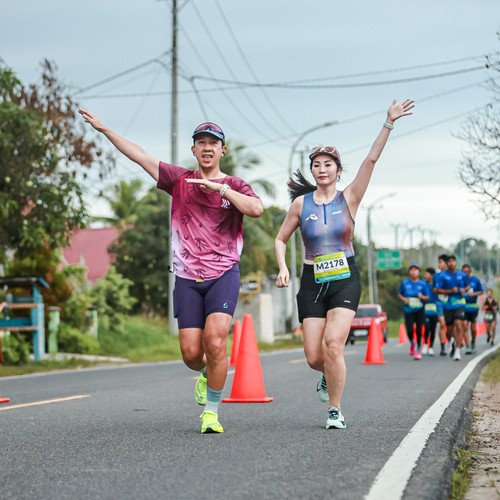 Race photo from Belitung Multisport Festival