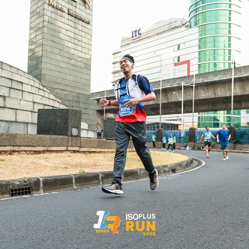 Race photo from ISOPLUS RUN 2026 - JAKARTA