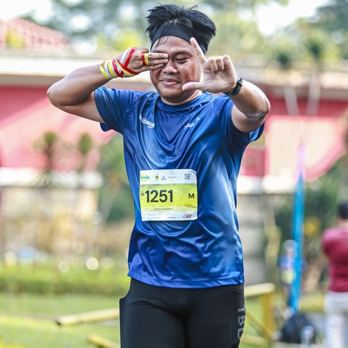 Race photo from BOGORUN 2026
