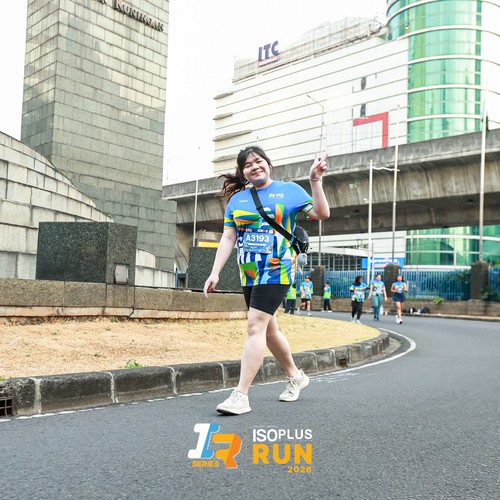 Race photo from ISOPLUS RUN 2026 - JAKARTA