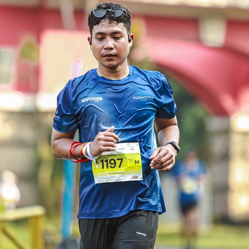 Race photo from BOGORUN 2026