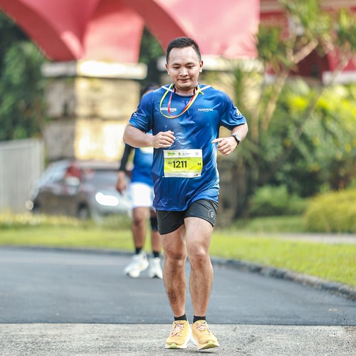 Race photo from BOGORUN 2026