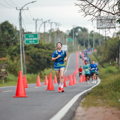 Race photo from Belitung Multisport Festival
