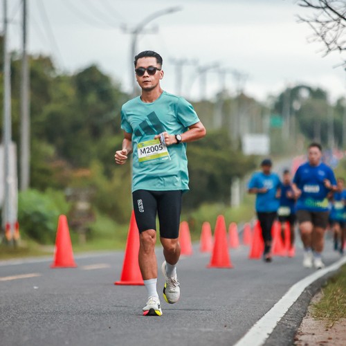 Race photo from Belitung Multisport Festival