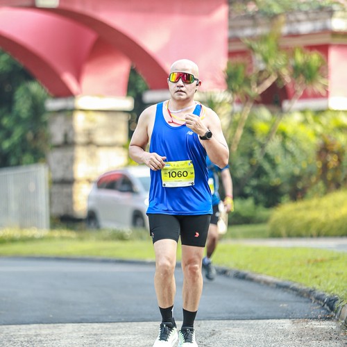 Race photo from BOGORUN 2026