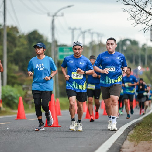 Race photo from Belitung Multisport Festival