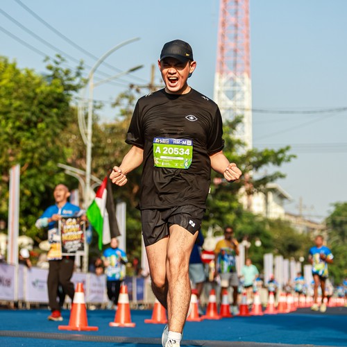 Race photo from SURABAYA ISOPLUS MARATHON 2026