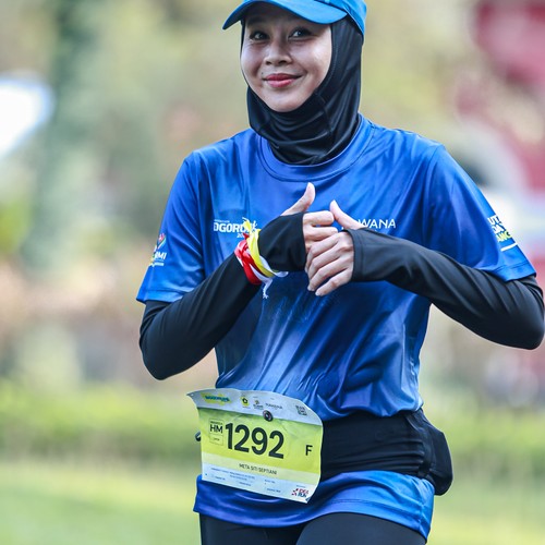 Race photo from BOGORUN 2026