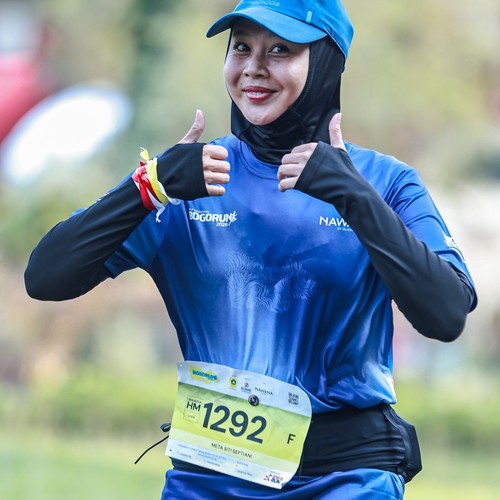 Race photo from BOGORUN 2026