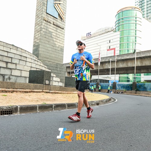 Race photo from ISOPLUS RUN 2026 - JAKARTA