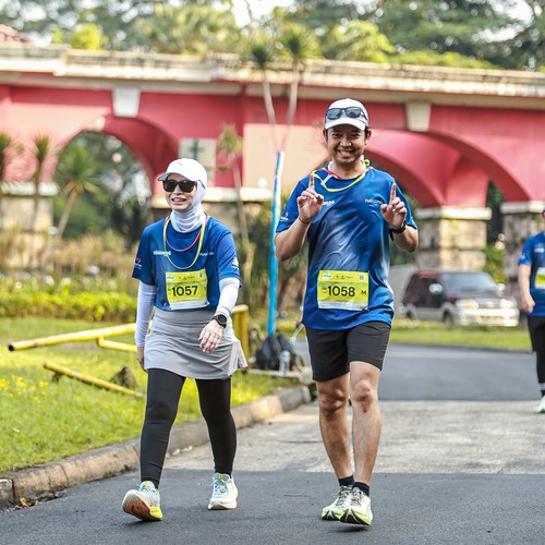 Race photo from BOGORUN 2026