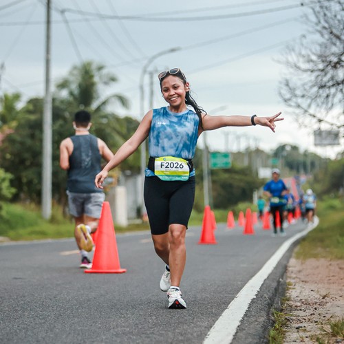 Race photo from Belitung Multisport Festival