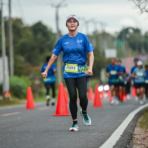 Race photo from Belitung Multisport Festival