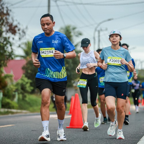 Race photo from Belitung Multisport Festival