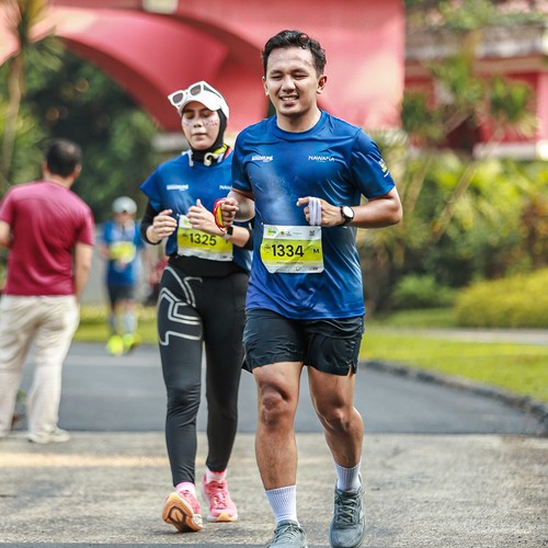 Race photo from BOGORUN 2026
