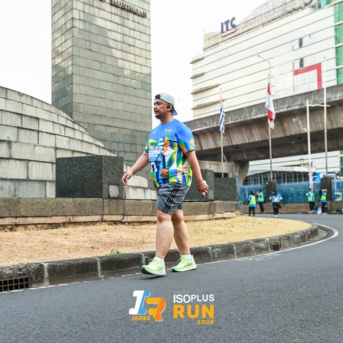 Race photo from ISOPLUS RUN 2026 - JAKARTA