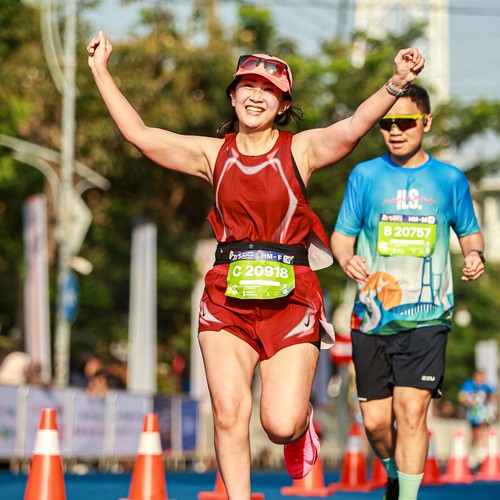 Race photo from SURABAYA ISOPLUS MARATHON 2026