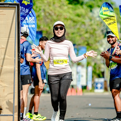 Race photo from BOGORUN 2026