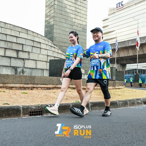 Race photo from ISOPLUS RUN 2026 - JAKARTA