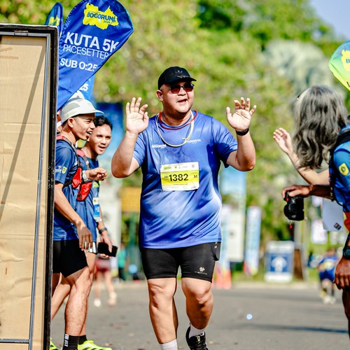 Race photo from BOGORUN 2026