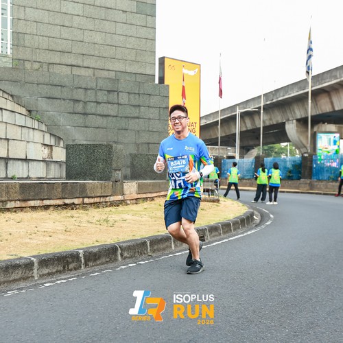 Race photo from ISOPLUS RUN 2026 - JAKARTA