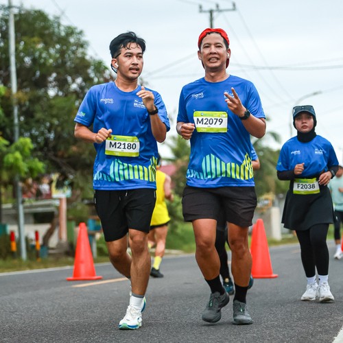 Race photo from Belitung Multisport Festival