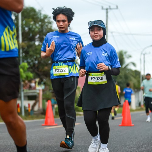 Race photo from Belitung Multisport Festival