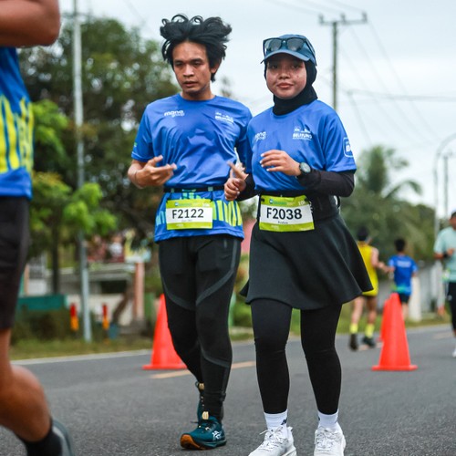 Race photo from Belitung Multisport Festival
