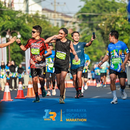 Race photo from SURABAYA ISOPLUS MARATHON 2026