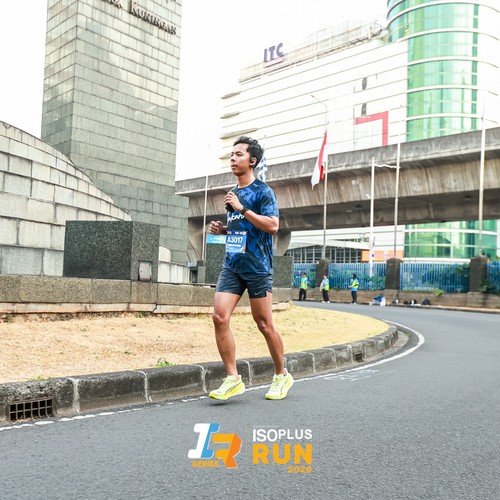 Race photo from ISOPLUS RUN 2026 - JAKARTA