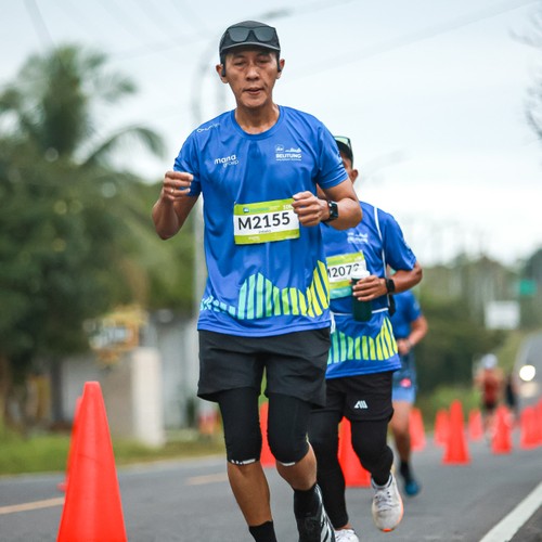 Race photo from Belitung Multisport Festival