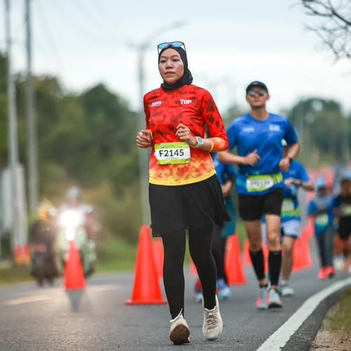 Race photo from Belitung Multisport Festival
