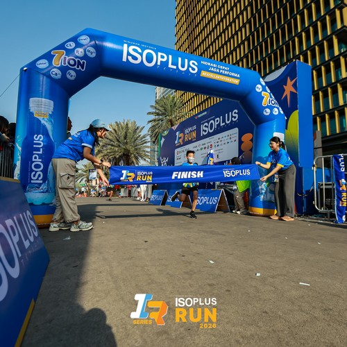 Race photo from ISOPLUS RUN 2026 - JAKARTA