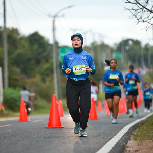 Race photo from Belitung Multisport Festival