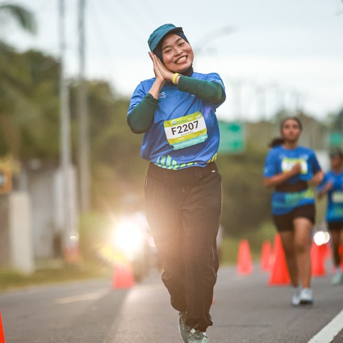 Race photo from Belitung Multisport Festival