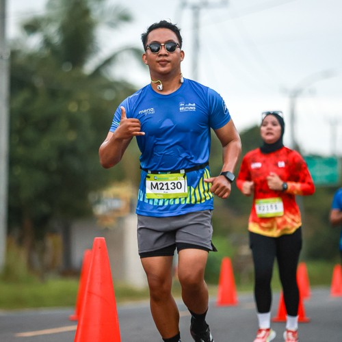 Race photo from Belitung Multisport Festival