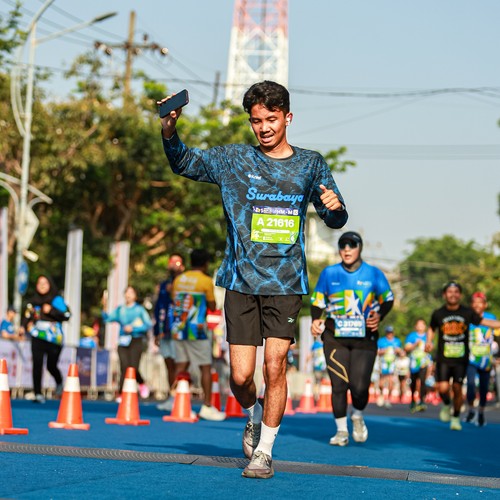 Race photo from SURABAYA ISOPLUS MARATHON 2026